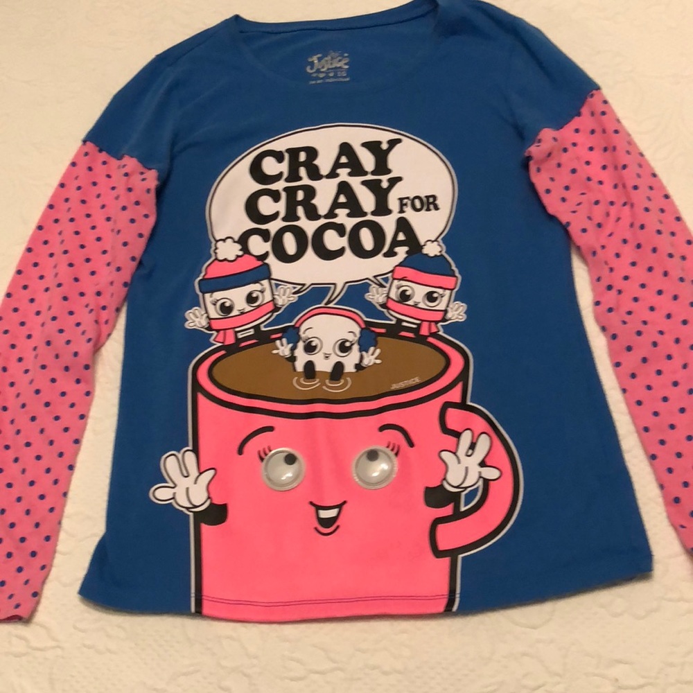 Justice long sleeve tshirt